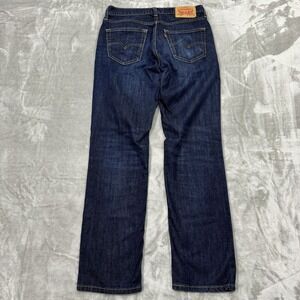 Levis Jeans Mens 30x30.5 Blue 541 Athletic Taper Fit Dark Wash Denim Work Logo